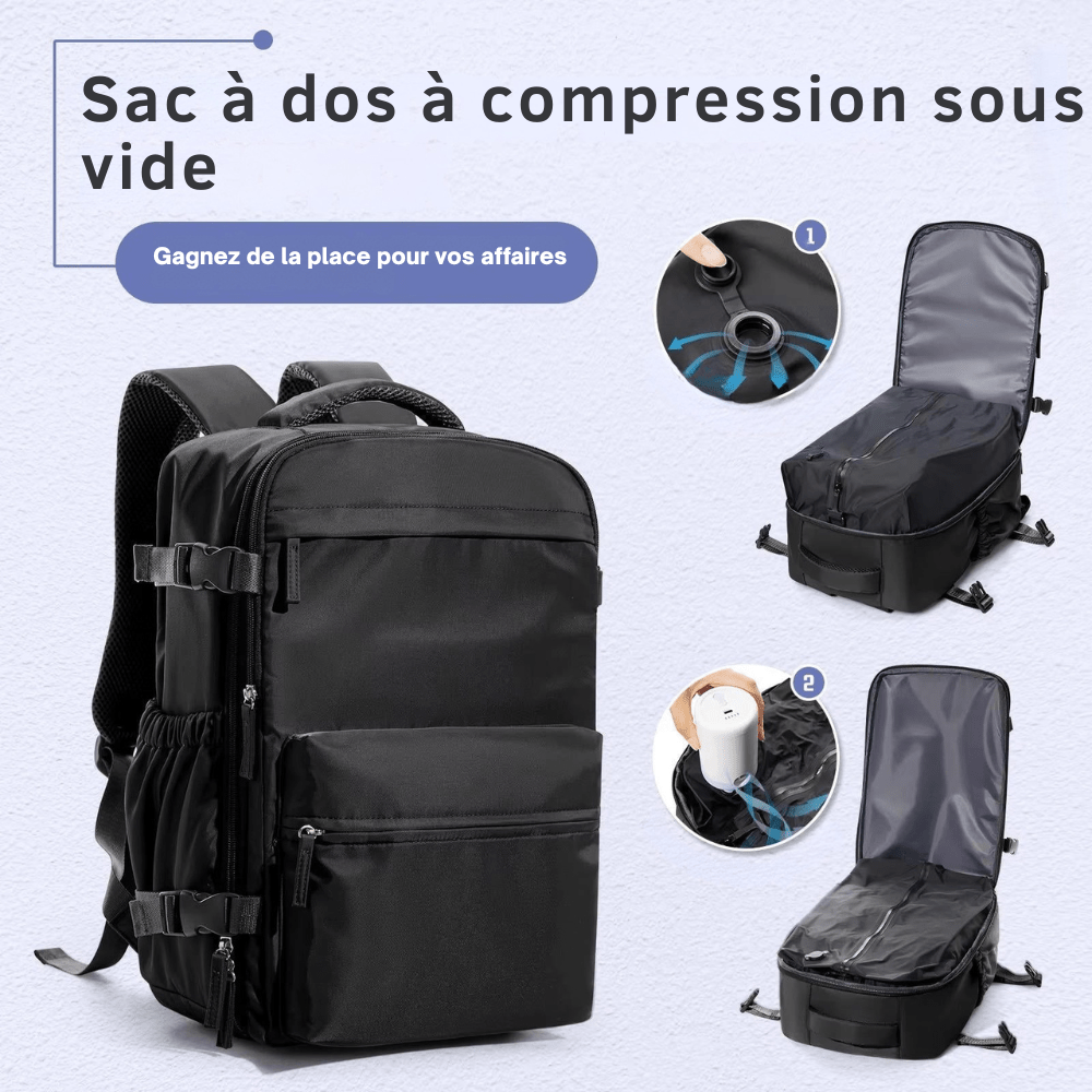 Sac à dos de voyage résistant et compressible | Montelac - Montelac