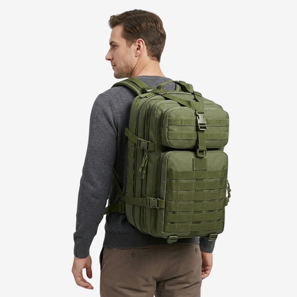 Sac à dos étanche 50L robuste avec compartiments multiples - Montevall