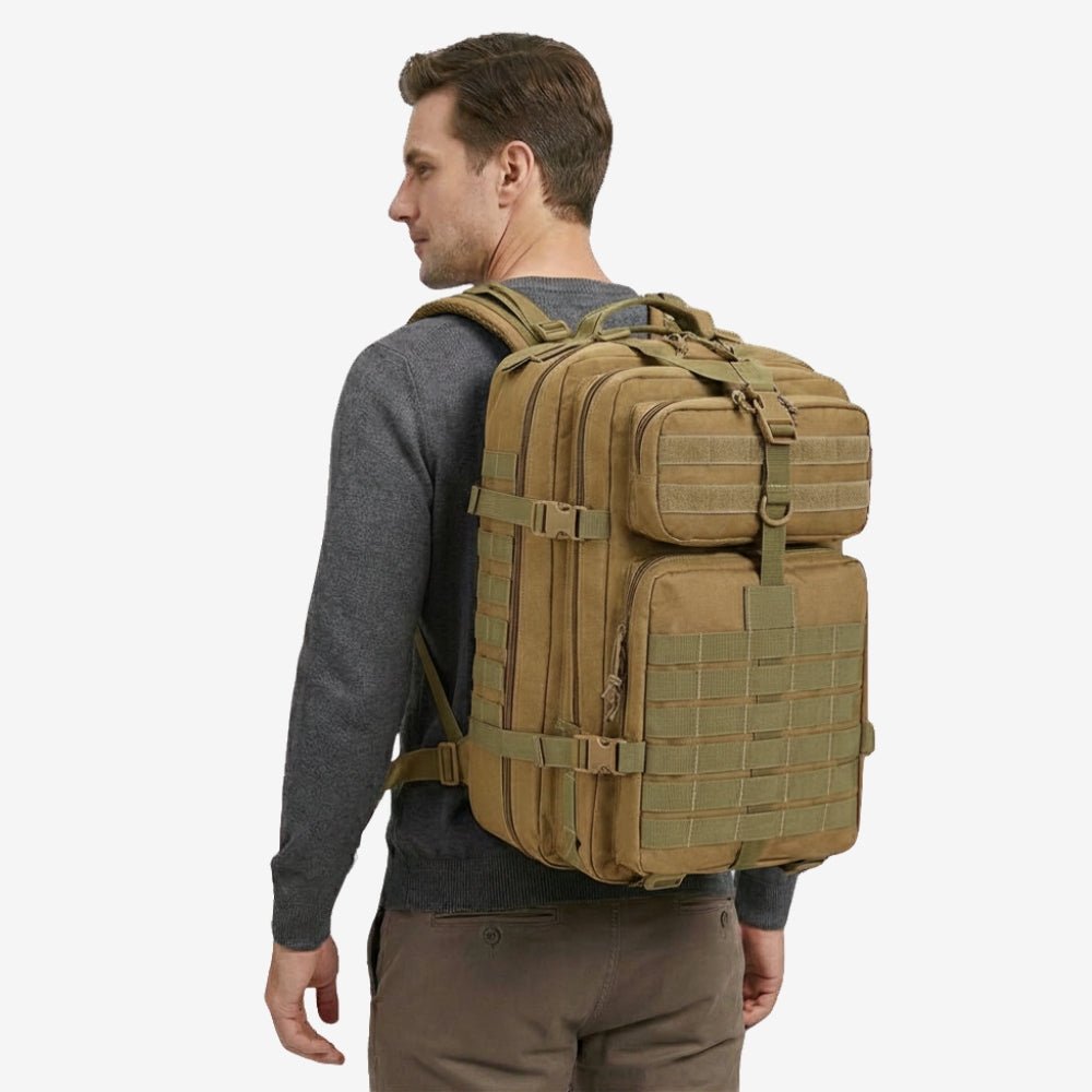 Sac à dos étanche 50L robuste avec compartiments multiples - Montevall