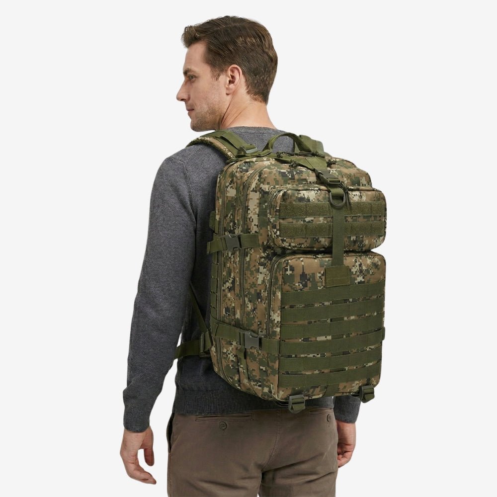 Sac à dos étanche 50L robuste avec compartiments multiples - Montevall