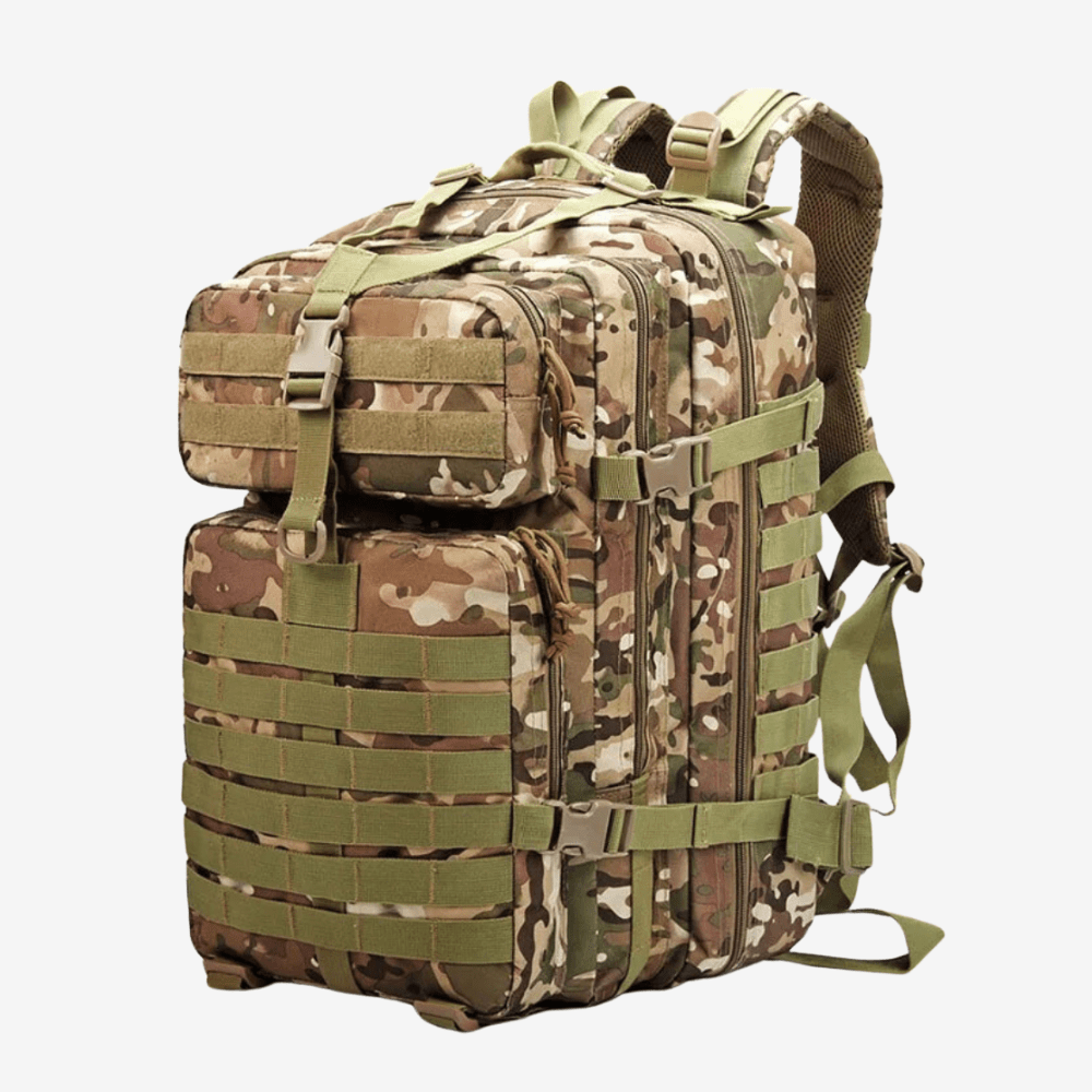 Sac à dos étanche 50L robuste avec compartiments multiples - Montevall