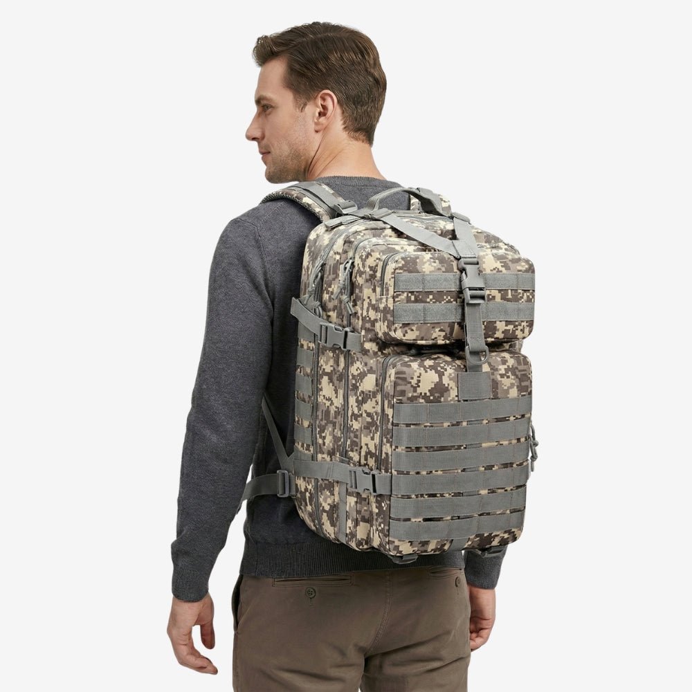 Sac à dos étanche 50L robuste avec compartiments multiples - Montevall