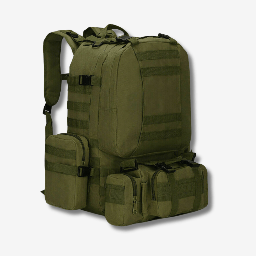 Sac à dos tactique 50L résistant à l’eau avec système MOLLE - Montelac