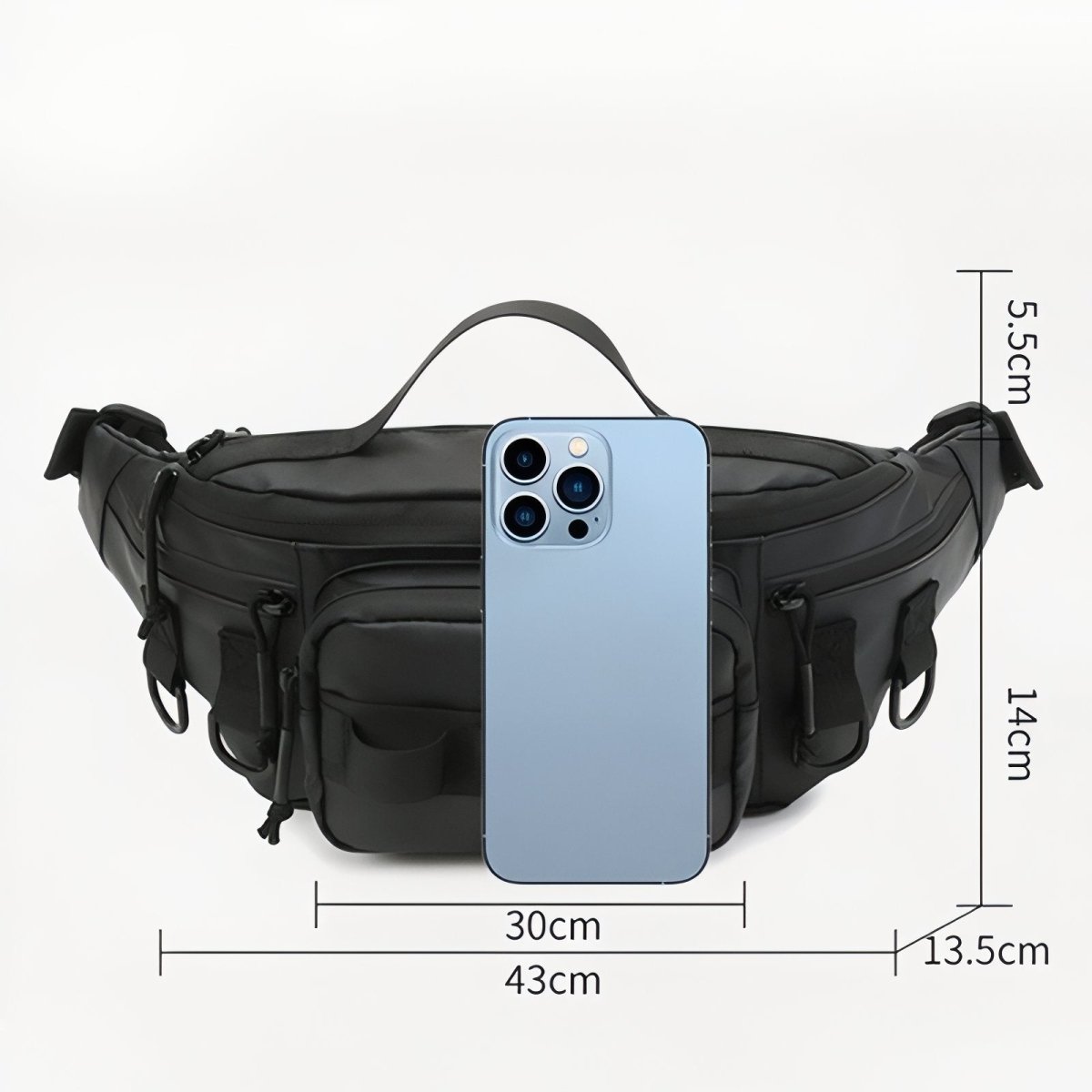 Sac banane compact et résistant pour randonnée | Montevall - Montevall