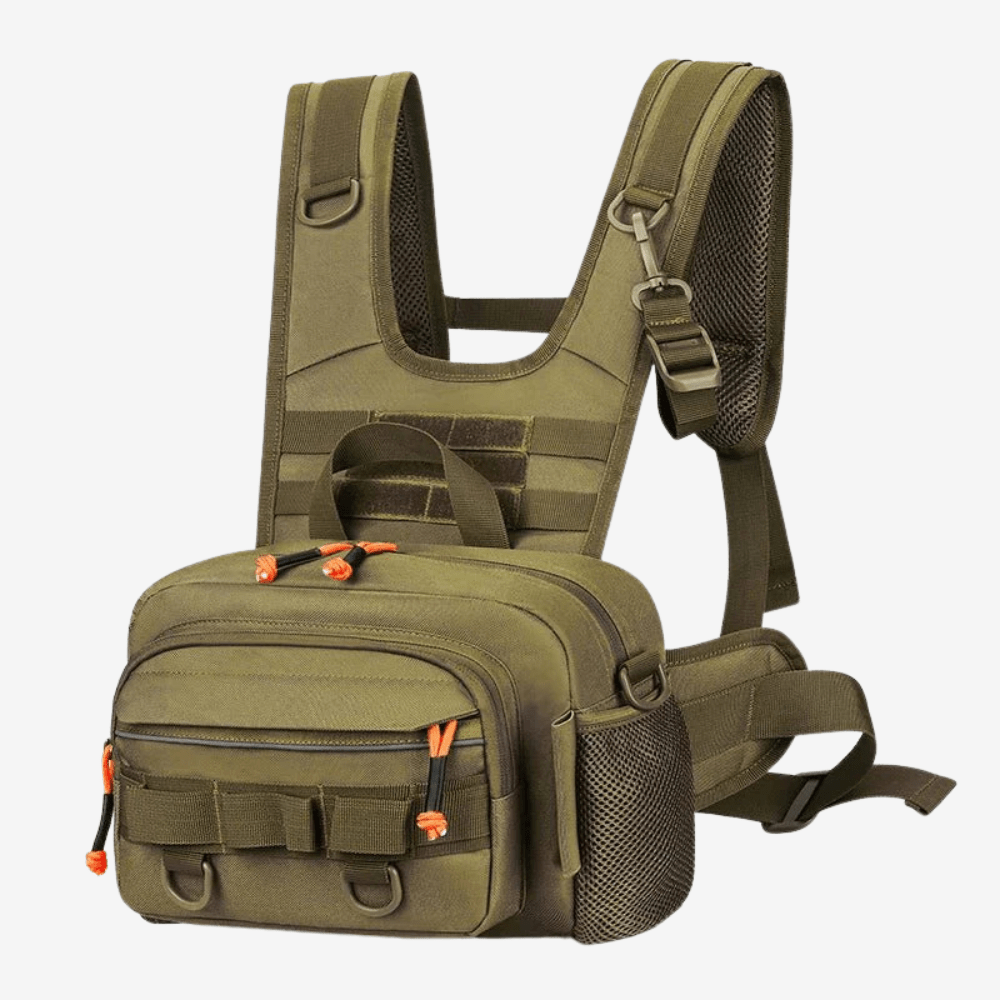 Sac de poitrine robuste pour pêche et accessoires | Montevall - Montevall