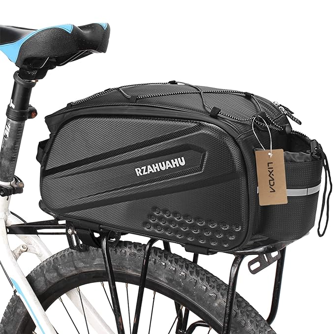 Sacoche de vélo rigide imperméable 25L pour porte-bagages - Montevall