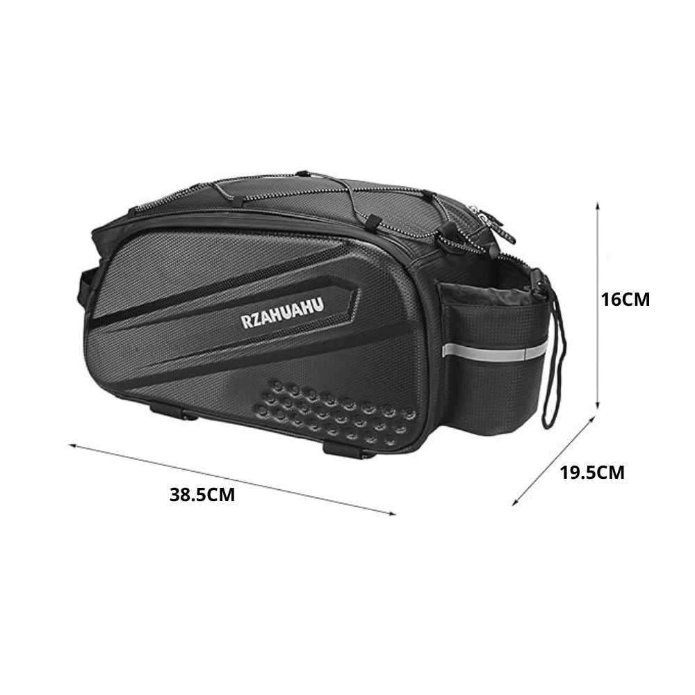 Sacoche de vélo rigide imperméable 25L pour porte-bagages - Montevall