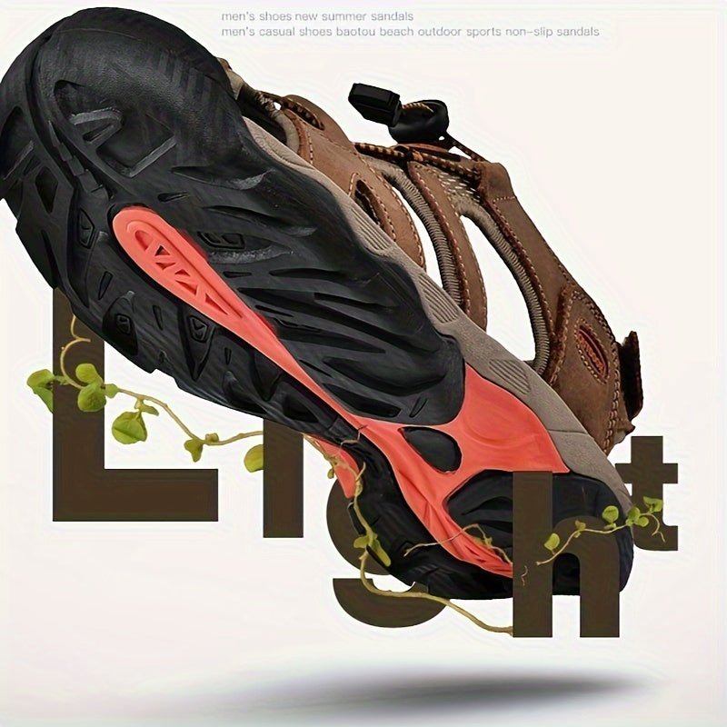 Sandales légères antidérapantes à lacet pour homme | Montelac - Montelac