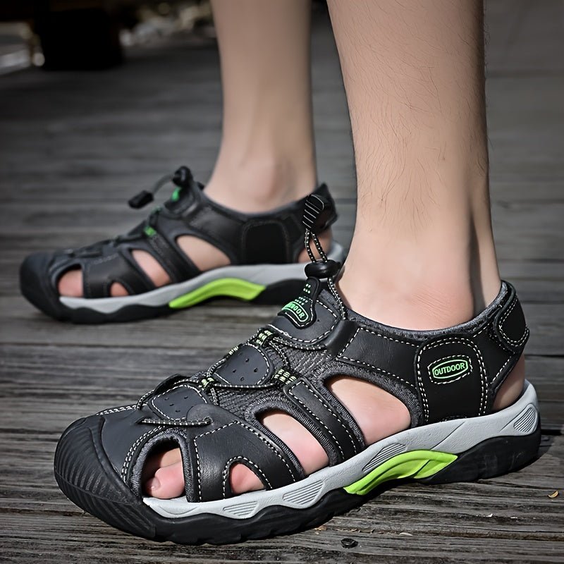Sandales légères antidérapantes à lacet pour homme | Montevall - Montevall