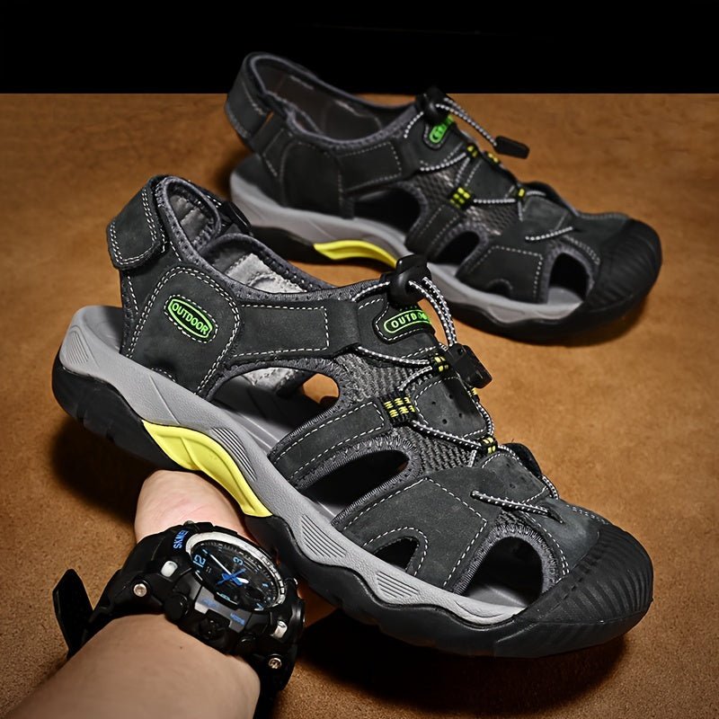 Sandales légères antidérapantes à lacet pour homme | Montevall - Montevall