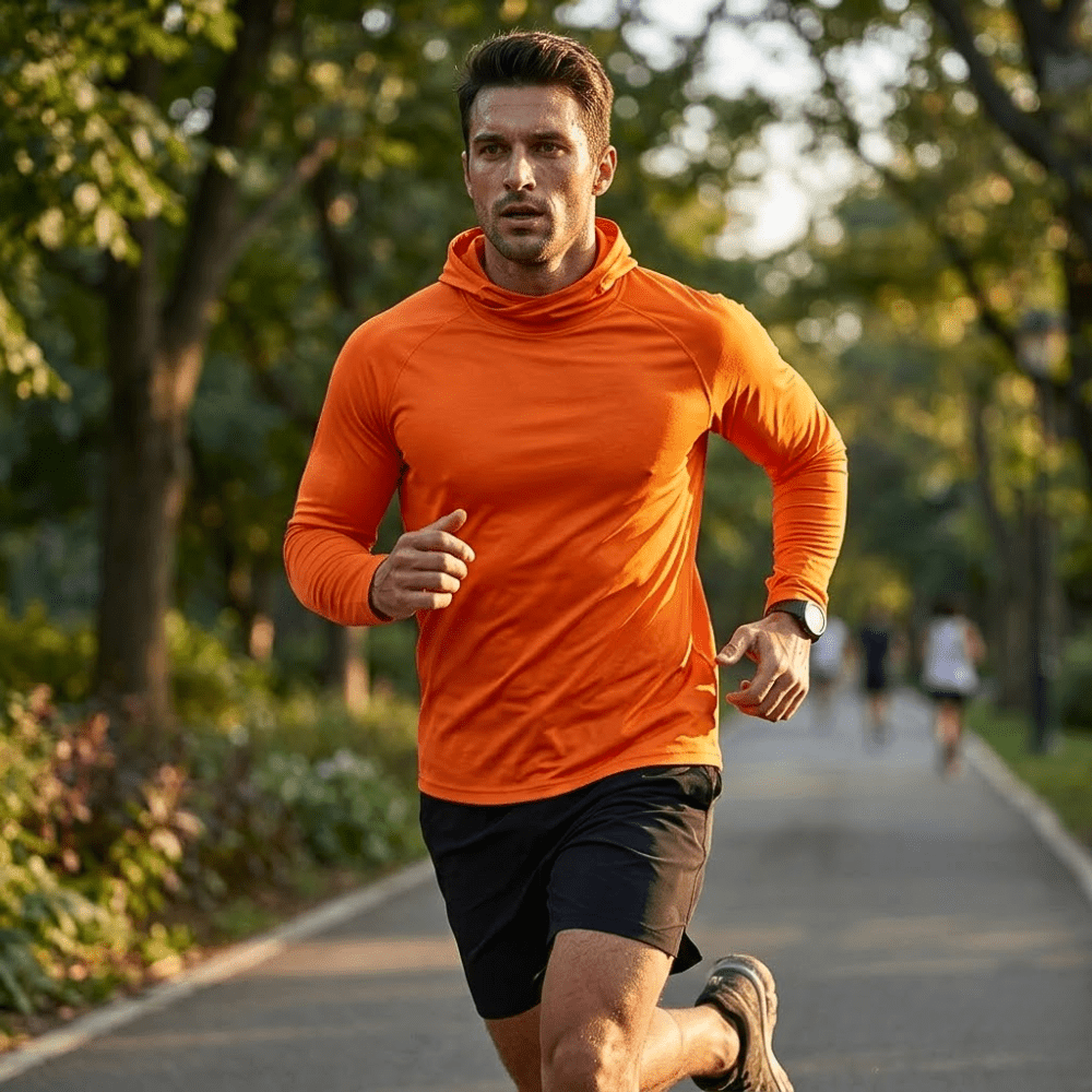 Sweat à capuche pour homme UPF 50+ – Léger et à séchage rapide - Montevall