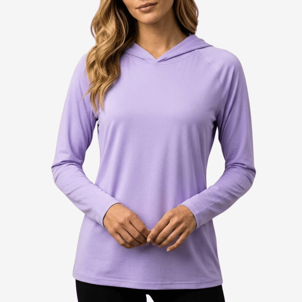 Sweat à capuche respirant à manches longues avec protection UV pour femme | Montevall - Montevall
