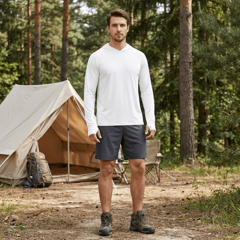 T-shirt de randonnée homme respirant et anti - UV UPF 50+ | Montevall - Montevall