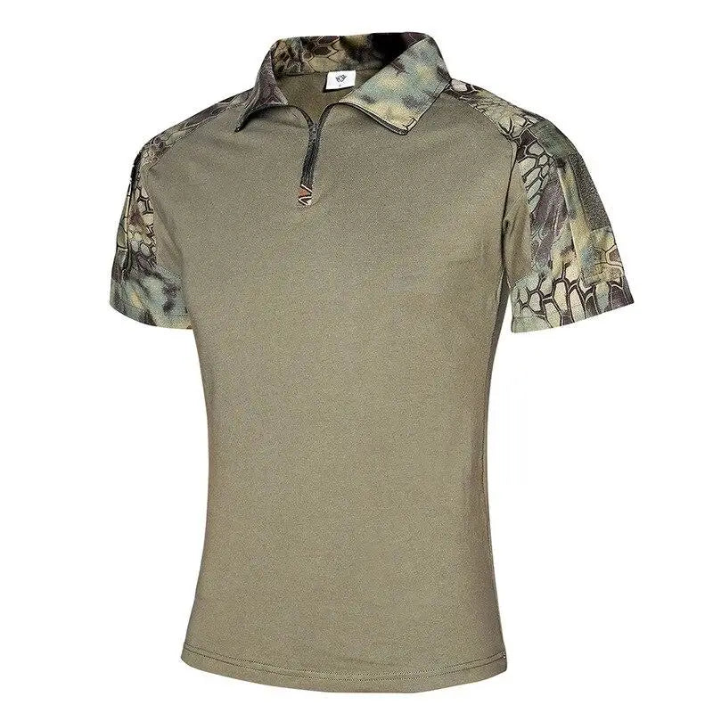T-shirt respirant zippé à col montant | Montevall - Montevall