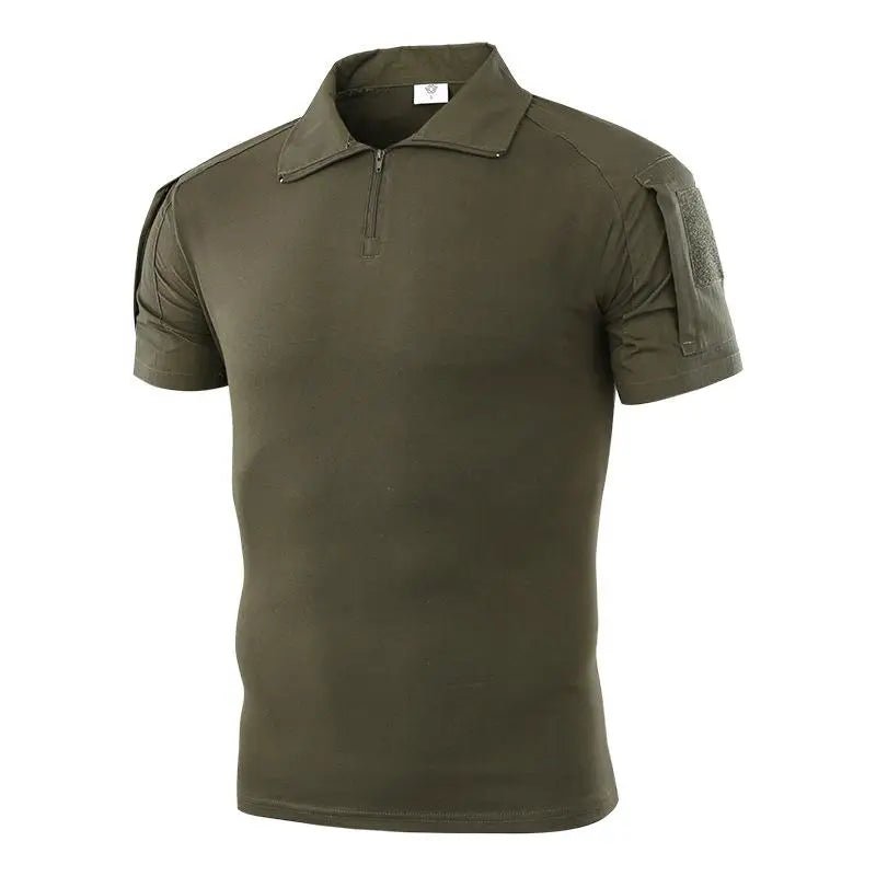 T-shirt respirant zippé à col montant | Montevall - Montevall