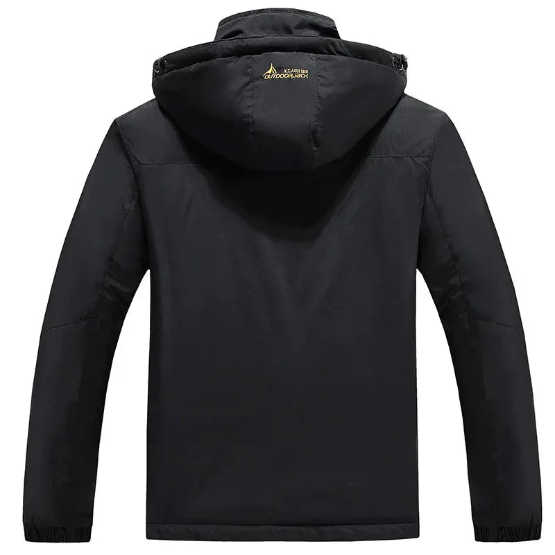 Veste à capuche homme coupe - vent doublée polaire respirante | Montelac - Montelac