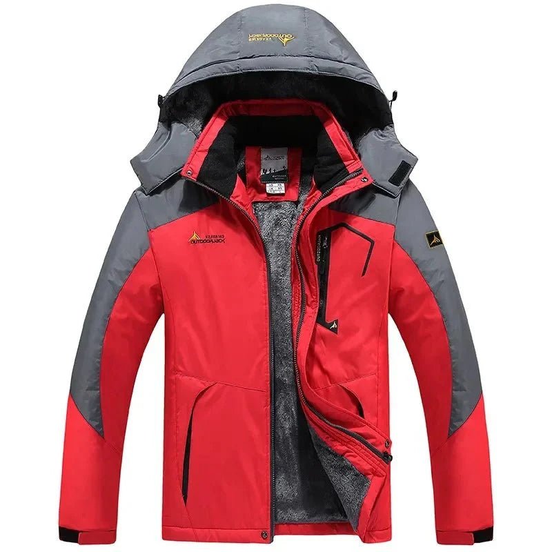 Veste à capuche homme coupe - vent doublée polaire respirante | Montelac - Montelac