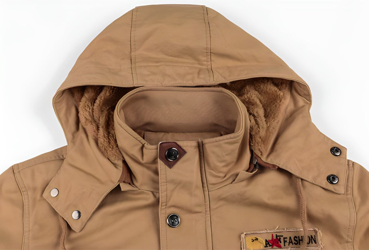 Veste de plein air isolante à capuche polaire multi-poches | Montevall - Montevall