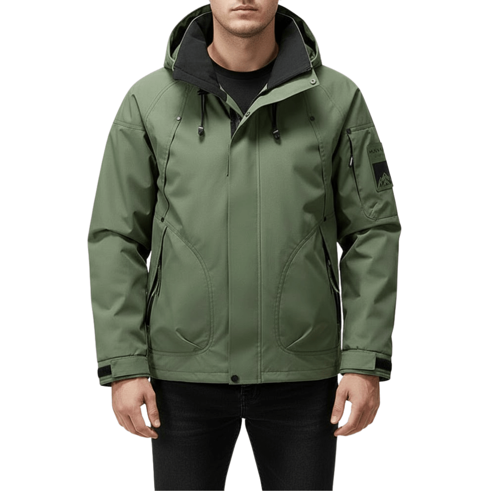 Veste de randonnée softshell imperméable légère homme | Montevall - Montevall