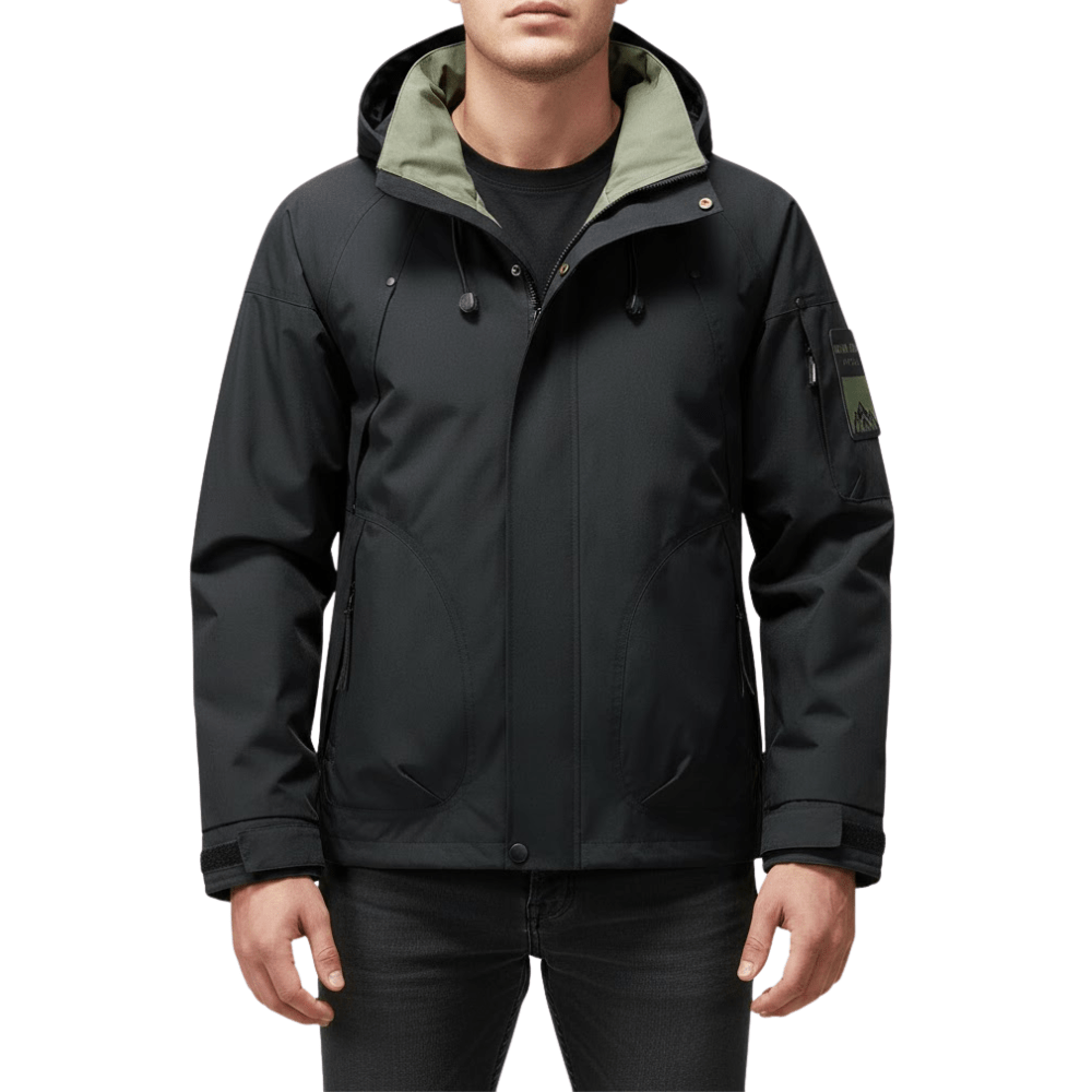 Veste de randonnée softshell imperméable légère homme | Montevall - Montevall