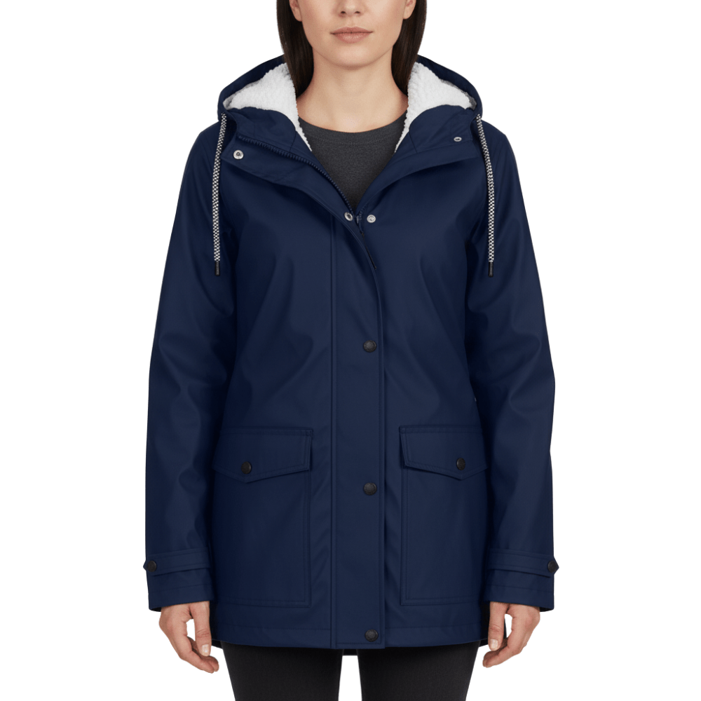 Veste imperméable coupe - vent avec capuche pour femme | Montelac - Montelac