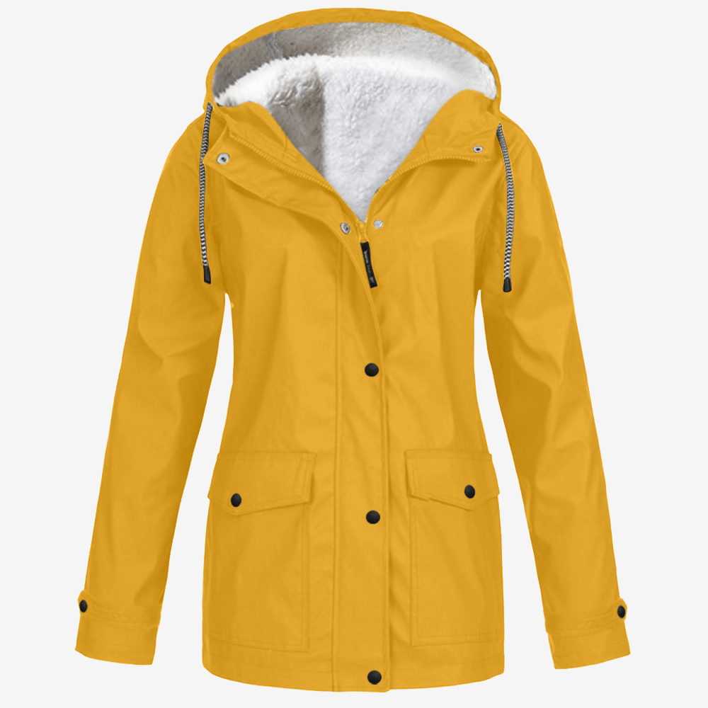Veste imperméable coupe - vent avec capuche pour femme | Montelac - Montelac