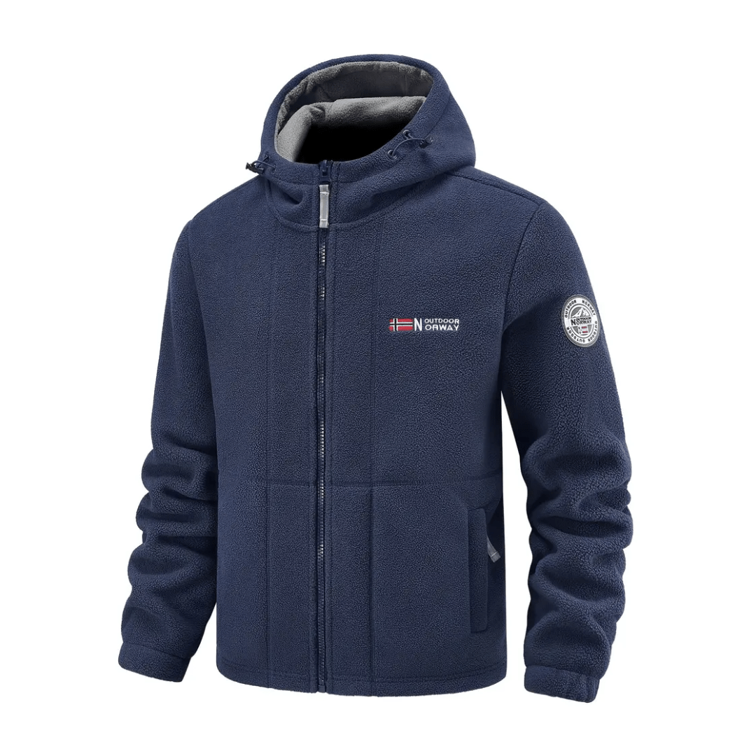Veste polaire coupe-vent respirante pour homme | Montevall - Montevall