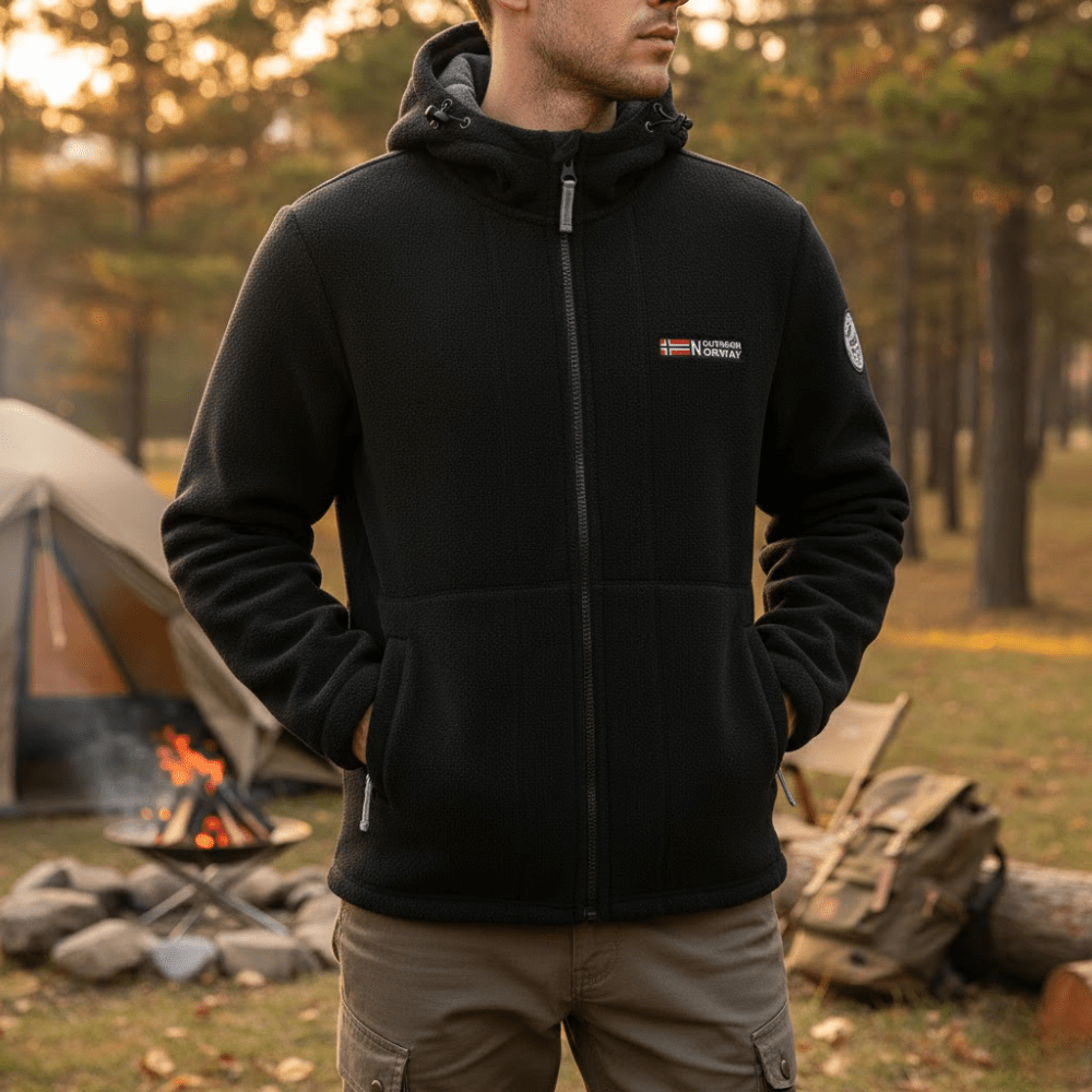 Veste polaire coupe-vent respirante pour homme | Montevall - Montevall