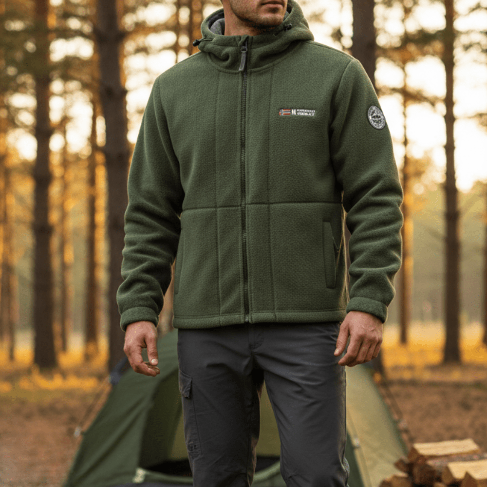 Veste polaire coupe-vent respirante pour homme | Montevall - Montevall