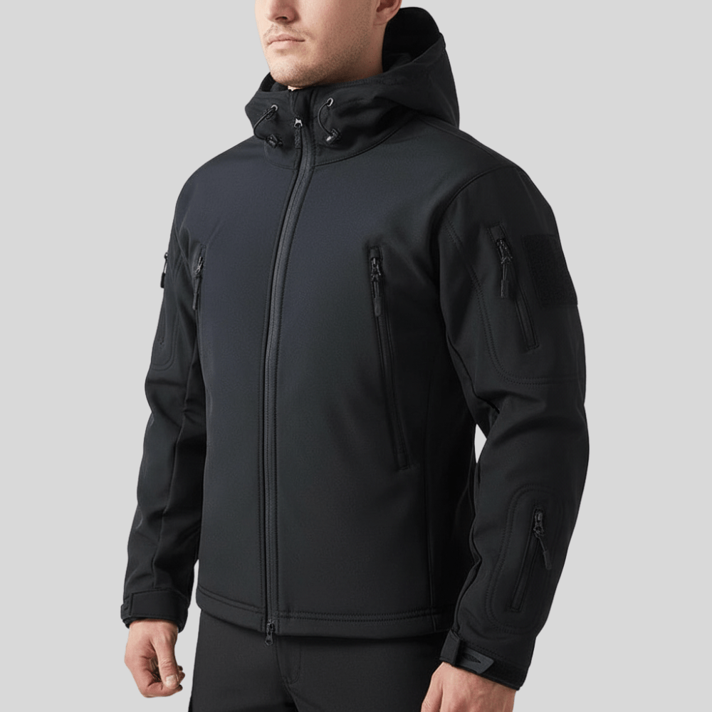 Veste softshell homme coupe-vent doublée polaire respirante | Montevall - Montevall
